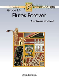 Flutes Forever Concert Band sheet music cover Thumbnail